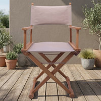 Chaise pliante en teck massif de style moderne pour jardin, mobilier d'extérieur, bois légal indonésien certifié FLEGT, emballage plat