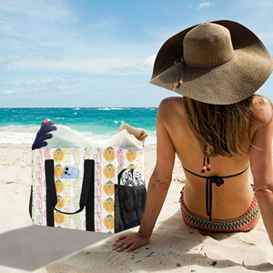 Customs Heavy Duty Foldable Hawaii <b>Printing</b> Shopping Tote Bag Supermarket Kitchen <b>Extra</b> <b>Large</b> Reusable Grocery Bags - Product Image 6