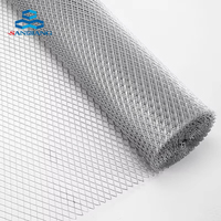 Grillage métallique diamanté à prix réduit, technique de treillis nervuré perforé pour application de plâtrage de plafond