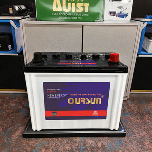 Q85ตะกั่วกรด12V JIS <span class=keywords><strong>60Ah</strong></span> แบตเตอรี่ตะกั่วกรดประสิทธิภาพสูงระดับพรีเมี่ยม - Product Image 2