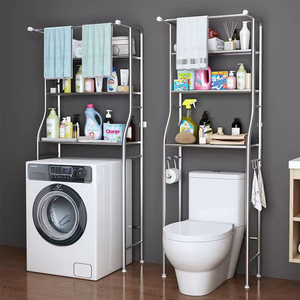 Prix usine étagère armoire de toilette étagère cuisine <span class=keywords><strong>Machine</strong></span> à <span class=keywords><strong>laver</strong></span> support salle de bain étagère peu encombrante - Product Image 4