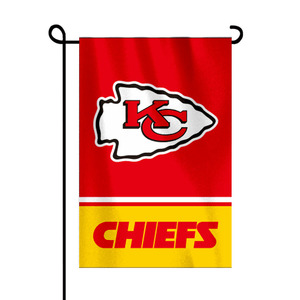 Cờ Vườn Thiết Kế Tùy Chỉnh Ngoài Trời Đội NFL <span class=keywords><strong>32</strong></span> 12X18 Inch Kansas City Chiefs Philadelphia Eagles - Product Image 2