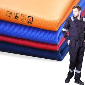 330GSM Cotton Molten Metal Flame Retardant Fabric for Welder Coverall