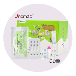 Pet chẩn đoán bác sĩ thú y nhanh chóng kiểm tra mèo parvovirus herpesvirus calicillin AB FPV fhv fcv AB <span class=keywords><strong>Kit</strong></span> kiểm tra - Product Image 4