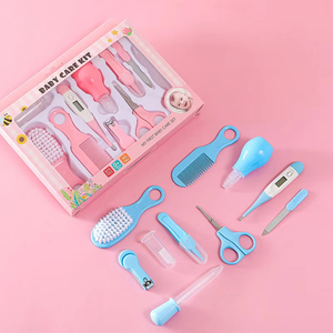 Precio de fábrica, cortaúñas para niños, cuchara cuentagotas, tijeras, peines, Kit de cuidado de uñas para bebés, juego de regalo - Product Image 2