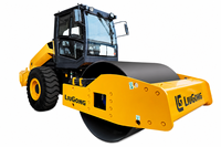 Compacteur vibrant autopropulsé à tambour unique de 20 tonnes pour le compactage des terrasses