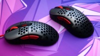Darmoshark GN1 OEM Souris de jeu USB filaire sans fil 2.4G personnalisée PAW3395 pour ordinateur portable PC optique
