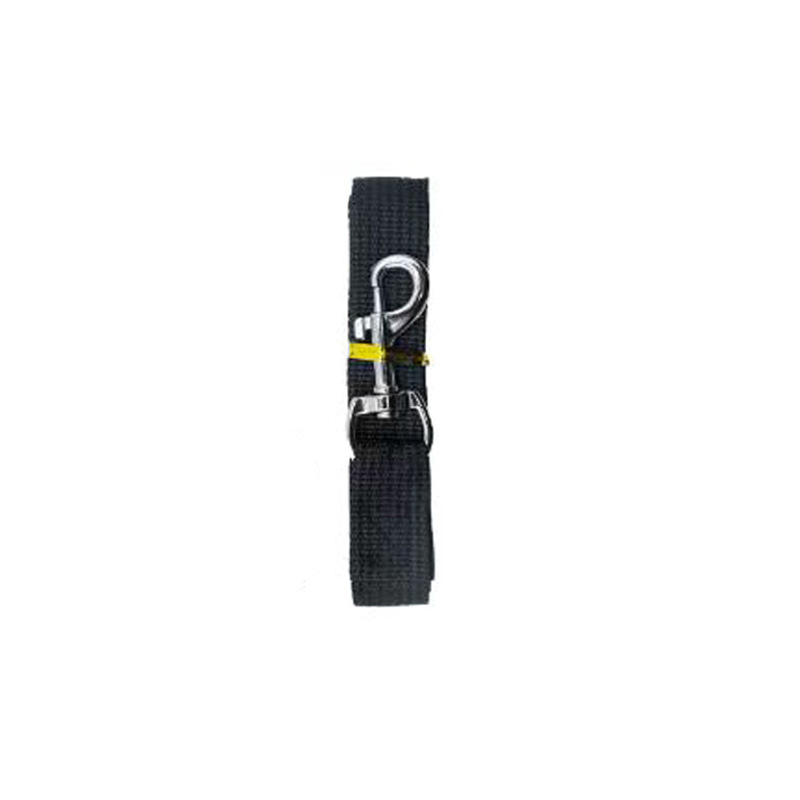 Une ceinture de traction noire