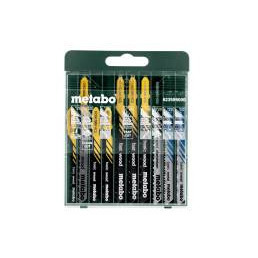 Surtido de hojas para sierra de calar Metabo, 10 piezas, serie SP, para cortar madera, metal y plástico - Product Image 3