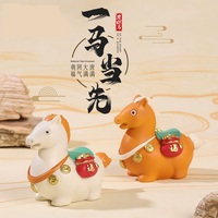 Nouvelle tendance 2025 chinois antique cheval sculpture tang dynastie cheval sculpture statue luxe statue décor à la maison cheval