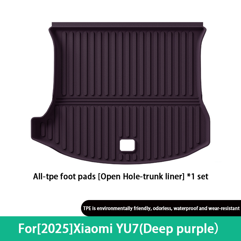 25 coussins de coffre YU7 (perforé/violet foncé)