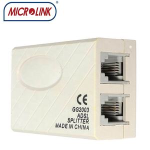 Ligne téléphonique haut débit <span class=keywords><strong>ADSL</strong></span> micro <span class=keywords><strong>filtre</strong></span> <span class=keywords><strong>Rj45</strong></span> 1 en 2 sorties Modem Splitter Telecom DSL voice rj11 splitter - Product Image 3