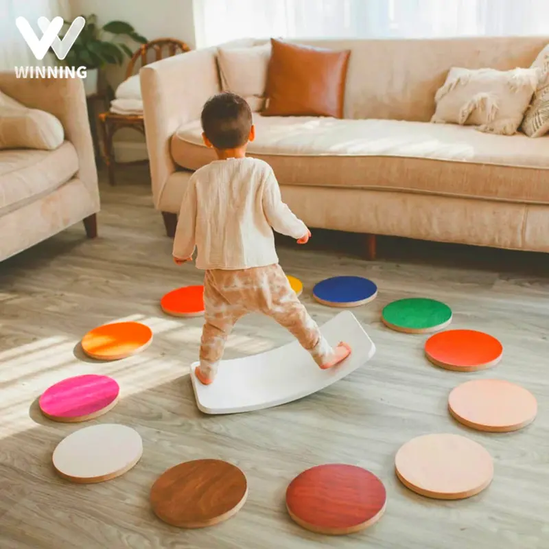 Winning Toys For Children Baby Toys Wooden Playground Kids Outdoor Indoor For Girls Colorful Safety Sensory Toy Training Kids