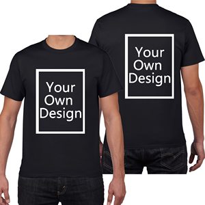 Wholesale Cheap 100% Cotton Unisex Short Sleeve Screen Printed Shirts Event Promotion Custom Logo Company Staff T-Shirt