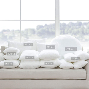 <strong>18</strong>*<strong>18</strong> Inches Couch Sham Cushion Stuffer Hypoallergenic <strong>Square</strong> Form Decorative Throw <strong>Pillow</strong> <strong>Inserts</strong> - Product Image 6