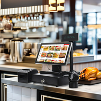 Ordinateur tactile POS 15.6 ''tout en un station de boulangerie de restaurant pour les ventes