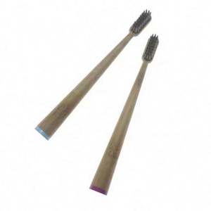 2024 Custom LOGO <b>Bamboo</b> Wooden Toothbrush Disposable Biodegradable Soft Cleaning <b>Brush</b> for Hotel Travel Kids-Plastic Material - Product Image 1