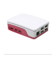 Nouvelle carte de développement Raspberry Pi 5 originale avec interface USB-C BCM2712, système d'exploitation Linux, kits officiels en boîtier rouge et blanc en stock