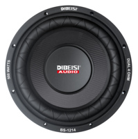 2025 nouveauté pas cher 10 & 12 pouces Woofer Subwoofer haut-parleur Max Power1200W acier panier voiture passif Subwoofer BS-1013