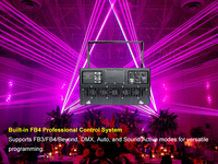 Lumière laser DJ LED RGB 3 en 1 40W étanche IP, pleine couleur, avec FB4 pour concert, stade, bar, mariage, théâtre, scène, événements
