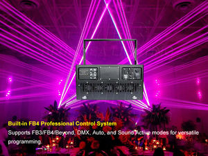 Luz Láser LED RGB 3en1 de 40W a Todo Color, Resistente al Agua (IP), con FB4 para Conciertos, Estadios, Bares, Bodas, Teatro, Escenarios y Eventos - Product Image 2