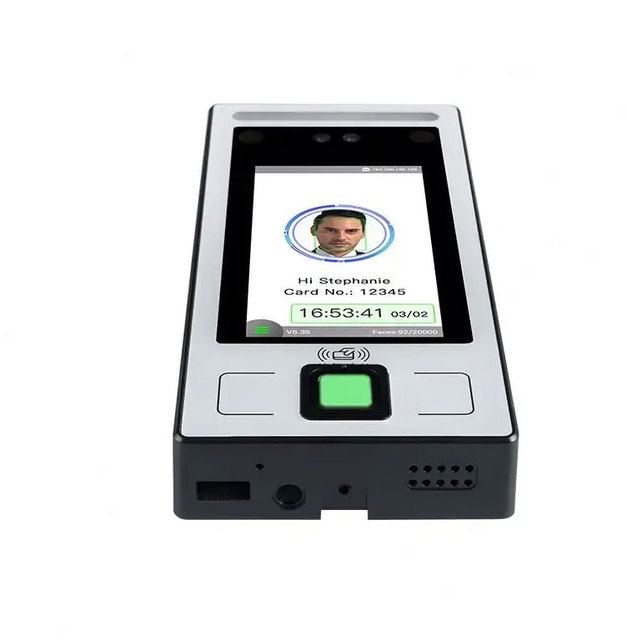 Office Time Attendance System4.3 Inch Biometric Face Recognitionterminal With Rfid Fingerprint Password Nfc Function