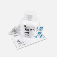 Étiquette de manchon thermorétractable en PVC pour bouteilles d'eau Étiquettes rétractables avec impression de logo