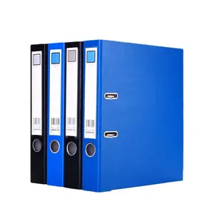 Hot Sales A4 Size Hardboard Lever Arch File Office School Document File Folder 2 Metal Ring F/C Ring Binder Filing Folder