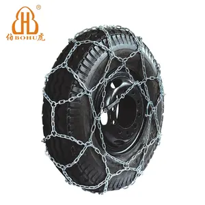 BOHU alloy steel tire chains galvanized truck tire chain possess ONORM V5119 TN type snow chains