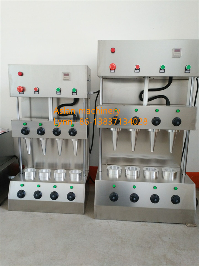 pizza cone making machine/hand hold pizza cone forming machine