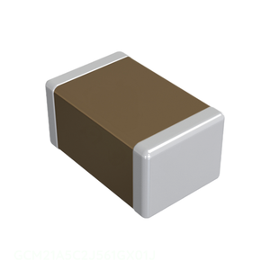 ตัวเก็บประจุเซรามิก560 pF ฝา GCM21A5C2J561GX01J CER 560PF 630V C0G/NP0 0805 0805 (2012เมตริก) - Product Image 1