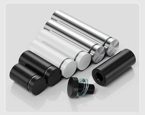 סיטונאי כל סוגים של צד מעקה זכוכית בקו עימות סיכות עגול זכוכית בקו עימות - Product Image 6