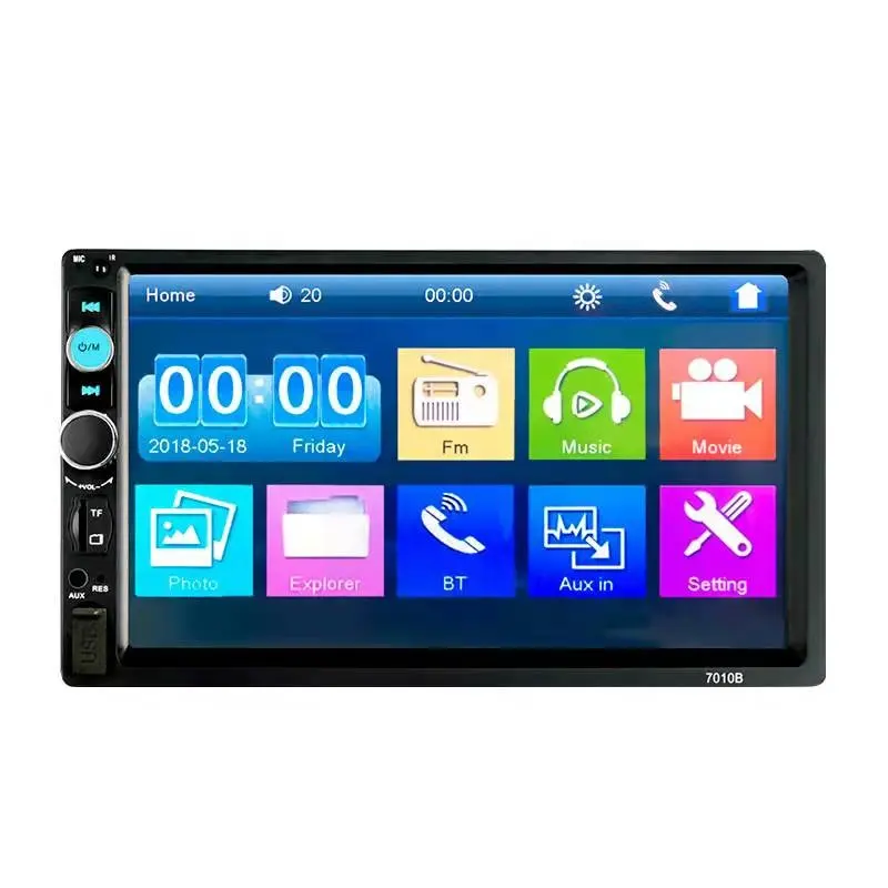 XinYoo – lecteur dvd de voiture à écran tactile de haute qualité, Radio/SD/USB/AUX avec lien miroir, autoradio MP5, lecteur audio de voiture