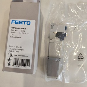 Válvula Solenoide Festo VMPA14 M1H Tipo Piloto, Control de Aire Bidireccional, Pieza Neumática Industrial, Estándar Alemán, Fundición de Aluminio - Product Image 3