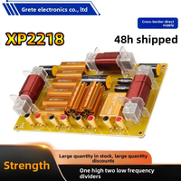 XP2218 Crossover Network 2 Way Copper Speaker High/2Low Dual 15-18inch 1500W untuk Speaker Audio Jaringan 2 Way Pembagi Frekuensi