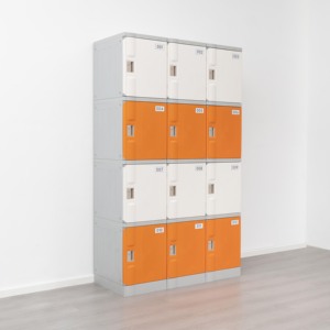 Bán Buôn Bền Không Thấm Nước ABS Nhựa Lưu Trữ Tủ Nhựa Locker Cho Thay Đổi Phòng Tập Thể Dục Locker - Product Image 1