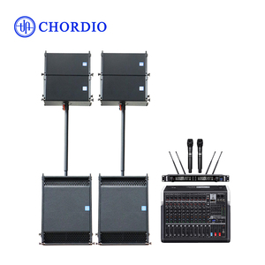 Système de <span class=keywords><strong>sonorisation</strong></span> linéaire CHORDIO BP110, mixeur audio, caisson de basses, enceinte portable, garantie 2 ans, grandes salles, concerts, extérieur - Product Image 1