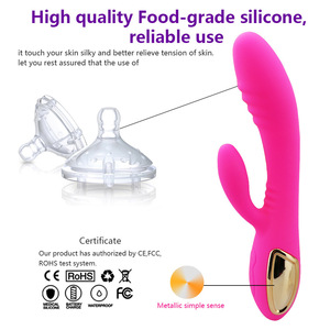 Massaggiatore Vaginale Ricaricabile USB in Silicone Morbido, Prodotti per Adulti, Vibratori Rabbit - Product Image 5