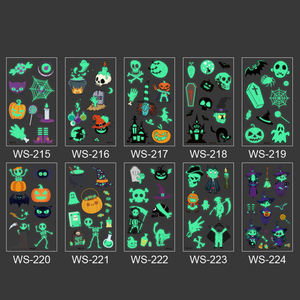 Tatuaje luminoso temporal personalizado para niños, pegatina de tatuaje de brazos y cuerpo que brilla en la oscuridad - Product Image 5