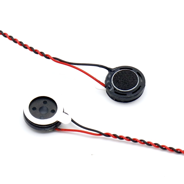 Dia 13MM 8Ohm 0.5W Full Range Round Shape Micro Dynamic Speaker for Cellular Handset with Cable and Connector 51021-02