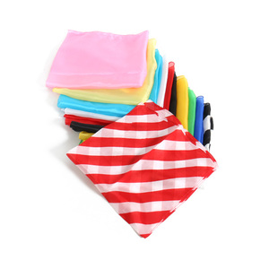 Pañuelo de Seda Fino 45*45 Rojo Amarillo Azul Verde Negro Blanco <span class=keywords><strong>Rosa</strong></span> Pañuelo de Zebra Trucos de Magia Magia de Cerca Espectáculo de Magia - Product Image 5