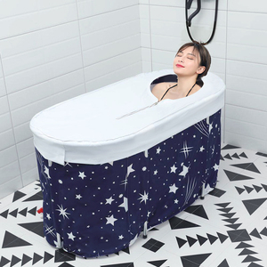 <span class=keywords><strong>Baignoire</strong></span> <span class=keywords><strong>pliable</strong></span> portable autonome confortable et économique pour adultes – Meilleure vente - Product Image 4