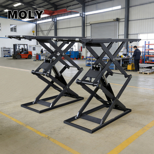 MOLISPEED Promotion : <span class=keywords><strong>Pont</strong></span> élévateur ciseaux ultra-plat 3500 kg pour voitures - Product Image 5