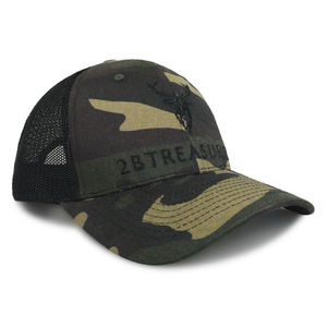 Gorra Trucker de Camuflaje Personalizada con Logotipo Bordado, Gorras de Béisbol de Verano - Product Image 1