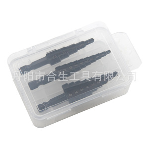 Mr <b>Drill</b> Step <b>Drill</b> <b>Bit</b> 4-32mm Hex Shank Black Oxide Metal Drilling Twist <b>Drill</b> Pagoda Shape - Product Image 5