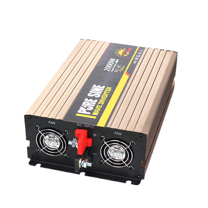 Inversor de Onda Sinusoidal Pura 2000W 2kW 12V 24V 48V DC a AC 110V 220V 230V 50Hz 60Hz, Inversor de Corriente Fuera de Red para RV / Camper / Caravana - Product Image 2