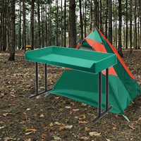 Table pliante moderne en plastique pour l'extérieur, facile à transporter, idéale pour la salle de sport, l'école, l'hôtel, la ferme et l'entrepôt