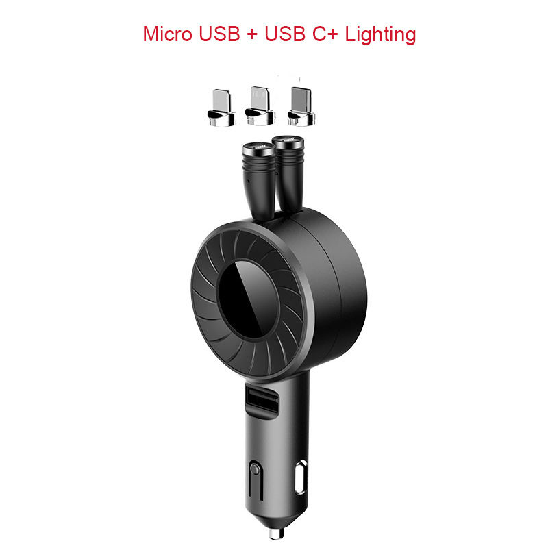 3 connecteurs magnétiques