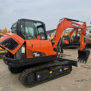 รถขุดขนาดเล็ก DOOSAN ราคาดีที่สุด, รถขุดตีนตะขาบ Doosan DX60, พร้อมจัดส่ง, DX60 DX70 DX80 DX100 DX120 DX160 DX225 DX260 DX300 - Product Image 6