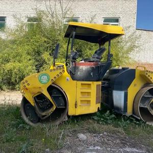 Rodillo Vibratorio BOMAG Usado de Doble Tambor con Motor Diésel y Bomba, Compactador de Carreteras Pequeño - Product Image 1